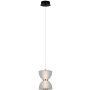 Lampă cu pendul Tica PND-83949-1-BK 3000K 1x8W/LED 430lm IP20 de la Italux