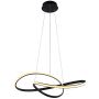 Lampă cu pendul Consa PND-19221C-BK 3000K/4000K/6000K 1x40W/LED 3400lm IP20 de la Italux