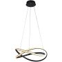 Lampă cu pendul Rumio PND-23917-BK 3000K/4000K/6000K 1x40W/LED 3400lm IP20 de la Italux