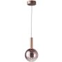 Lampă cu pendul Camino PND-24038-1A-COPP 3000K 1x8W/LED 271lm IP20 de la Italux
