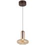 Lampă cu pendul Carote PND-24011-1-COPP 3000K 1x5W/LED 233lm IP20 de la Italux