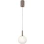 Lampă cu pendul Montes PND-02217-1-BRO 3000K/4000K/6000K 1x6W/LED 650lm IP20 de la Italux