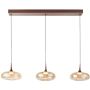 Lampă cu pendul Tenele PND-24028-3B-COPP 3000K 3x21W/LED 1300lm IP20 de la Italux