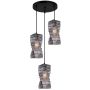 Lampă cu pendul Altera PND-3219-3A-BK-SG 3x40W/E27 IP20 de la Italux