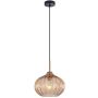 Lampă cu pendul Pansol PND-2940-1S-BRO-AMB 1x40W/E27 IP20 de la Italux