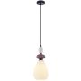 Lampă cu pendul Domali PND-36816-1C-BK-WH 1x40W/E27 IP20 de la Italux