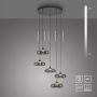 Lampă cu pendul POSH 15694-15 3000k 5x6,3W/LED 1450lm ip20 de la Paul Neuhaus