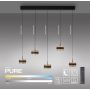 Lampă cu pendul PURE FALLING RINGS 2504-18 2200-5000k 5x8W/LED 1500lm ip20 de la Paul Neuhaus