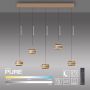 Lampă cu pendul PURE FALLING RINGS 2504-97 2200-5000k 5x8W/LED 1500lm ip20 de la Paul Neuhaus