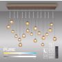Lampă cu pendul PURE POPUP 2589-97 2200-5000k 19x3W/LED 4500lm ip20 de la Paul Neuhaus