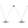 Lampă cu pendul PENDANT LED 23228 3000K 2x7W/led 1605lm IP20 de la Zambelis