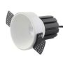 Lumină îngropată deasupra plafonului TRIMLESS SPOT S096 3000K 9W/led 675lm IP20 de la Zambelis