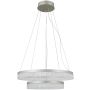 Lampă cu pendul Pantal PND-34533-2L-SILV 3000K/4000K/6000K 2x36W/LED IP20 de la Italux