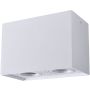 Lumină montată pe suprafață HADAR 313133 2x10W/GU10 IP20 de la Polux