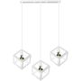 Lampă cu pendul SWEDEN 312457 3x20W LED/E27 IP20 de la Polux