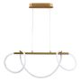 Lampă cu pendul EMMA 327987 4000K 1x38W/LED 4450lm IP20 de la Polux