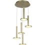 Lampă cu pendul Oliver MD17033012-5A GOLD 3000K 5x60W/LED 3360lm IP20 de la Italux