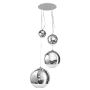 Lampă cu pendul SILVER BALL AZ2531 4x60W/E27 de la AZzardo
