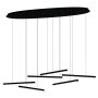 Lampă cu pendul LINDOZA 39915 3000K 6x8.4W/LED 6000LM IP20 de la Eglo