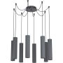 Lampă cu pendul MENTALONA 39824 3000K 8x4,5W/GU10/LED 345LM IP20 de la Eglo