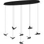 Lampă cu pendul PARATEBUENO 390055 3000K 8X4,2W/LED 4000LM IP20 de la Eglo