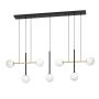 Lampă cu pendul PAZ 390178 7x40W/E14 IP20 de la Eglo