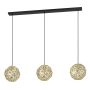 Lampă cu pendul SKOURA 39757 3x60W/E27 IP20 de la Eglo