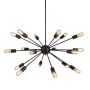 Lampă cu pendul ORBIT AZ1657 18x60W/E27 de la AZzardo
