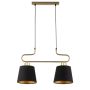 Lampă cu pendul Volutto 40645 2x15W/E27 IP20 de la Sigma Lighting