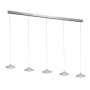 Lampă cu pendul ELLIPSE ML415 5x5W/LED de la Milagro