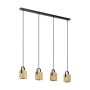 Lampă cu pendul AYLES 43748 4x3W/GU10 IP20 de la Eglo