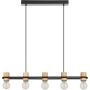 Lampă cu pendul CHIEVELEY 43541 5X40W/E27 IP20 de la Eglo