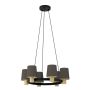 Lampă cu pendul EDALE 43781 6x40W/E27 IP20 de la Eglo