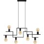 Lampă cu pendul FEMBARD 43365 6x60W/E27 de la Eglo