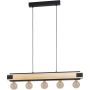 Lampă cu pendul LAYHAM 43468 5x60W/E27 de la Eglo