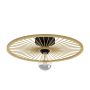 Lampa sufitowa LEOMINSTER 43883 1x40W/E27 IP20 de la Eglo