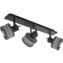 Spot TURROCK 43446 3X28W/E27 IP20 de la Eglo