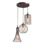 Lampă cu pendul TRION 46073 3x60W/E27 IP20 de la Prezent