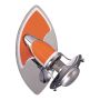 Aplique de perete ZEUS CH/ORANGE 471 1x40W/E14/R50 IP20 de la Prezent
