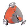 Spot ZEUS CH/ORANGE 474 3x40W/E14/R50 IP20 de la Prezent