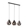 Lampă cu pendul CARLTON 1 49991 3x60W/E27 de la Eglo
