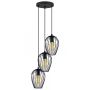 Lampă cu pendul NEWTOWN 49479 3x60W/E27 de la Eglo