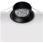 Lumină îngropată deasupra plafonului RECESSED MOVABLE SPOT S011 1x50W/GU10 IP20 de la Zambelis