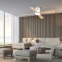 Ventilator CEILING FAN 19137 3000K, 4000K, 6000K 15W/led 1500lm IP20 de la Zambelis