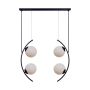 Lampă cu pendul HELIX 5016 4x8W/E14 IP20 de la Zuma Line