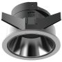 Lumină îngropată deasupra plafonului RECESSED SPOT S126 1x10W/GU10 IP20 de la Zambelis
