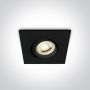 Lumină îngropată deasupra plafonului The Dual Ring 51105ABG/B 1x10W/GU10 IP20 de la One Light