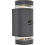 Aplique de perete FOCUS 5604014118 2x7w/gu10 ip44 de la Lutec