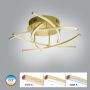 Lampă de tavan Cross TW 20050 2700K 5x4.5W/LED 2700 lm IP20 de la Fischer&Honsel