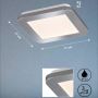 Lustră de tavan Gotland 21231 3000K 1x8.5W/LED 1100 lm IP44 de la Fischer&Honsel